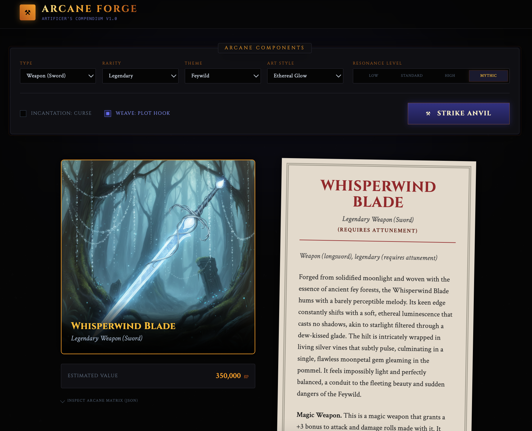 Arcane Forge Screenshot