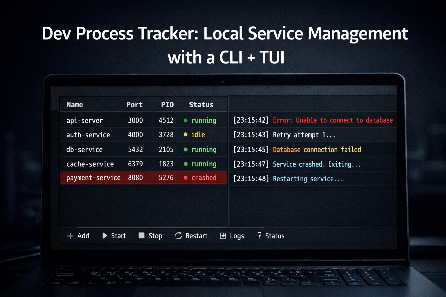 Dev Process Tracker (`devpt`): Local Service Orchestration for Multi ...